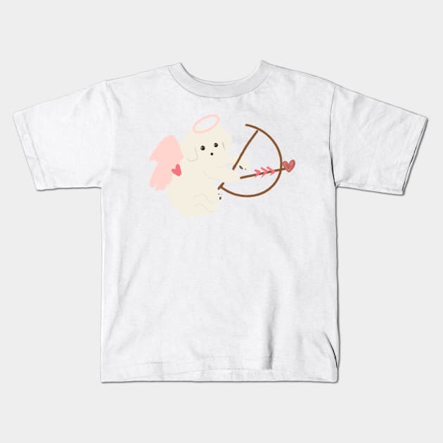 Angel of Love Kids T-Shirt by PatternbyNOK